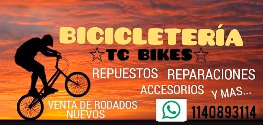 TC BIKES Bicicleteria. Venta y Reparacion.